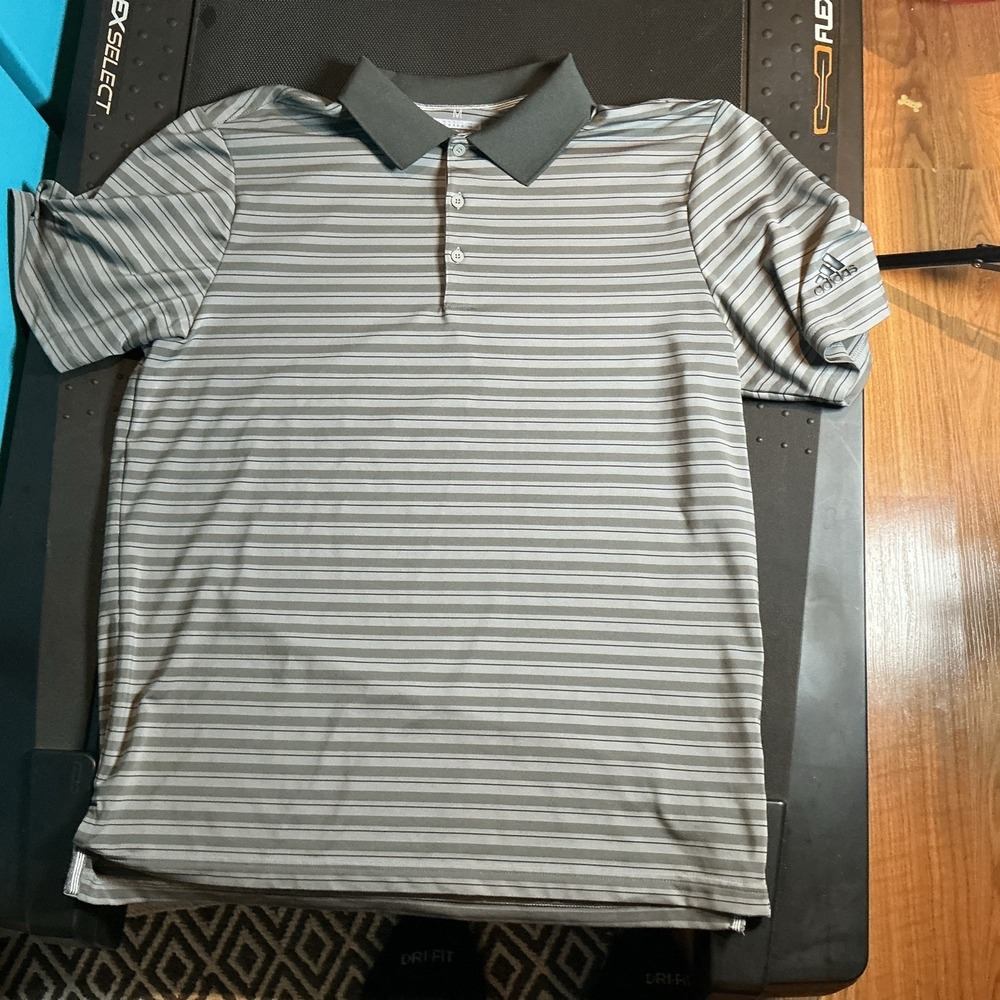Adidas  Golf  Size Medium Gray